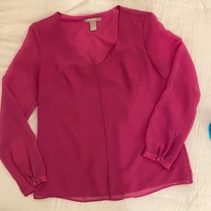 Gorgeous pink top by Banana Republic